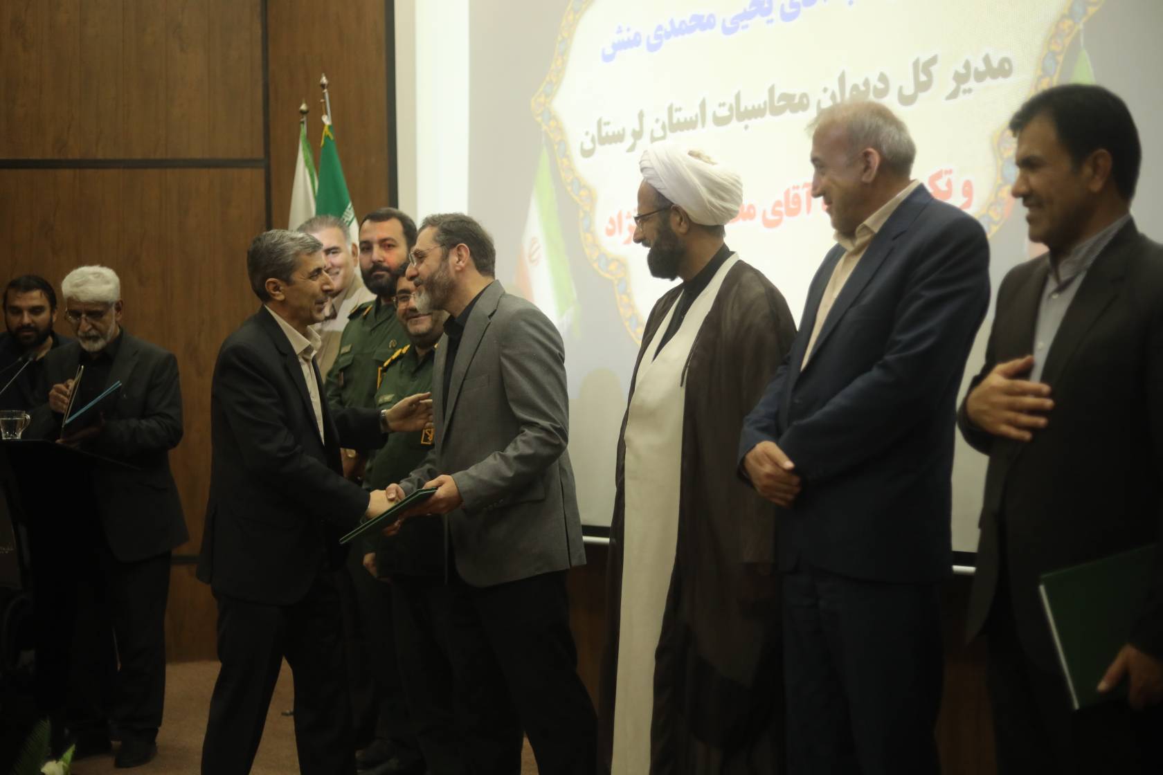 تکریم و معارفه مدیرکل دیوان محاسبات استان لرستان