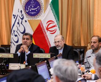 حضور دکتر دستغیب رئیس کل و معاونان دیوان محاسبات کشور در کمیسیون اجتماعی مجلس شورای اسلامی